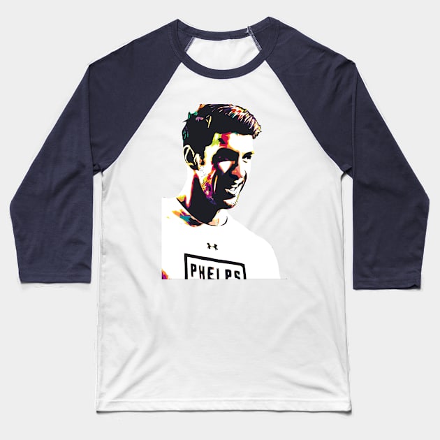 Michael Phelps Baseball T-Shirt by Creativedy Stuff